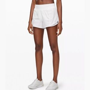 Lululemon align Hotty hot shorts Tall white